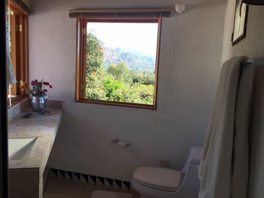 Acogedora Villa Con Alberca Climatizada En El Centro De Tepoztlán Eksteriør billede