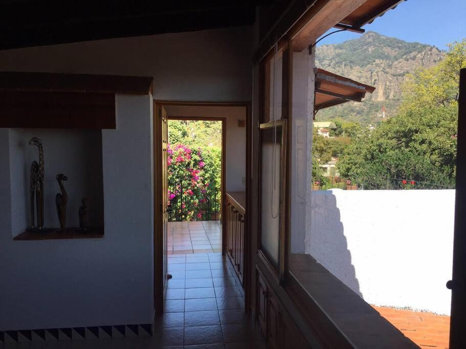 Acogedora Villa Con Alberca Climatizada En El Centro De Tepoztlán Eksteriør billede