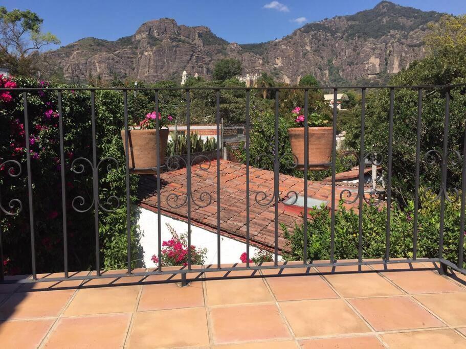 Acogedora Villa Con Alberca Climatizada En El Centro De Tepoztlán Eksteriør billede