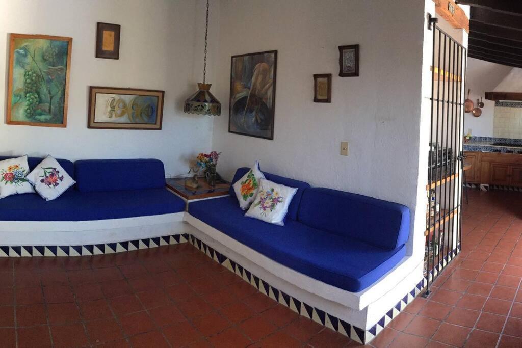 Acogedora Villa Con Alberca Climatizada En El Centro De Tepoztlán Eksteriør billede