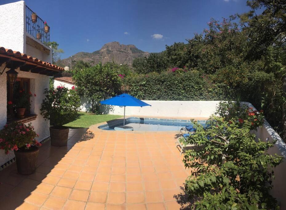 Acogedora Villa Con Alberca Climatizada En El Centro De Tepoztlán Eksteriør billede