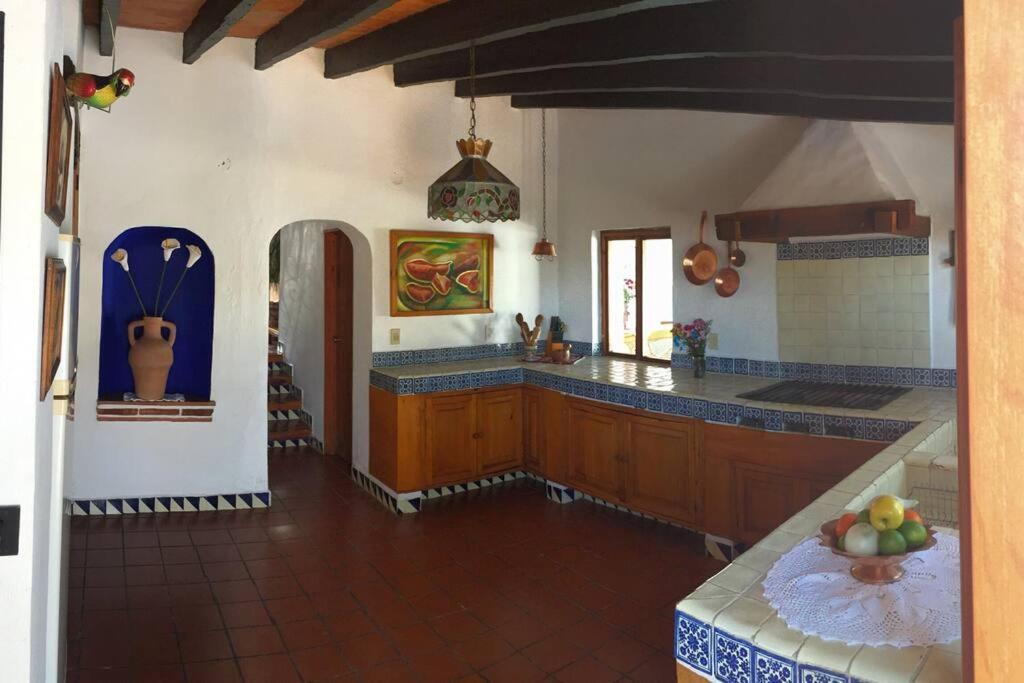 Acogedora Villa Con Alberca Climatizada En El Centro De Tepoztlán Eksteriør billede