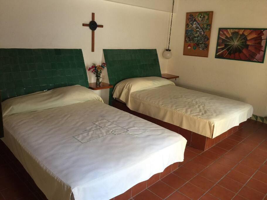 Acogedora Villa Con Alberca Climatizada En El Centro De Tepoztlán Eksteriør billede